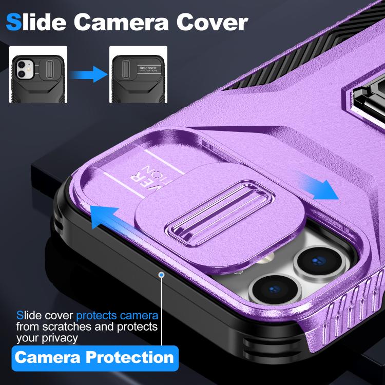 For iPhone 11 Sliding Camshield Holder Phone Case