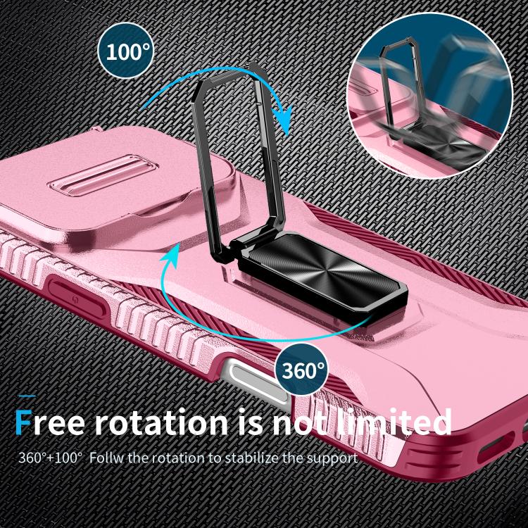 For iPhone 17 Pro Max Sliding Camshield Holder Phone Case