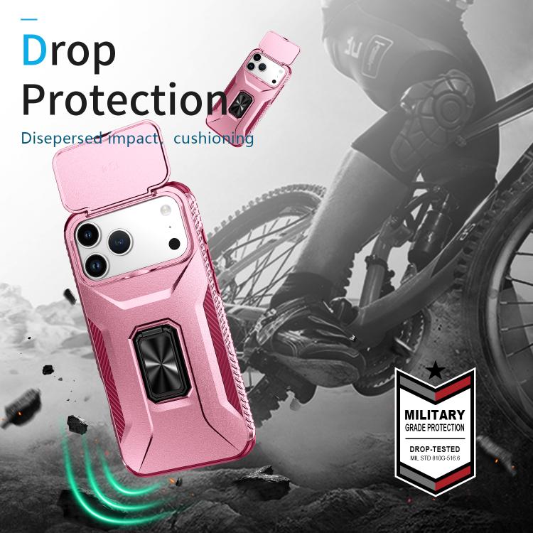 For iPhone 17 Pro Max Sliding Camshield Holder Phone Case