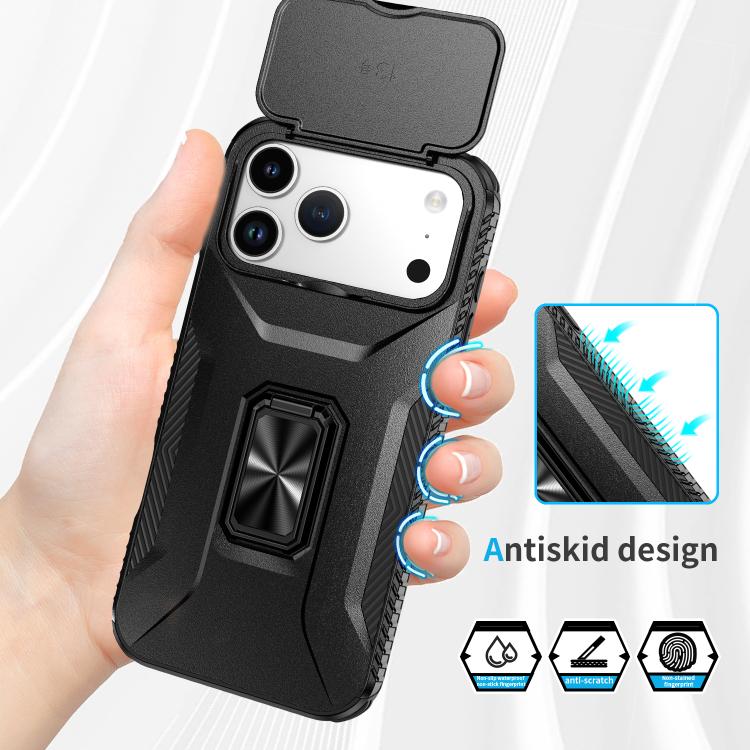 For iPhone 17 Pro Max Sliding Camshield Holder Phone Case