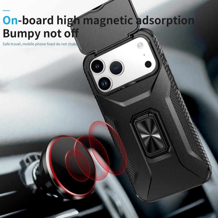 For iPhone 17 Pro Max Sliding Camshield Holder Phone Case