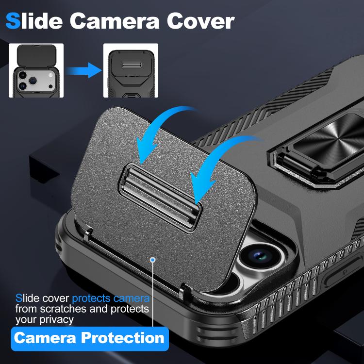For iPhone 17 Pro Max Sliding Camshield Holder Phone Case