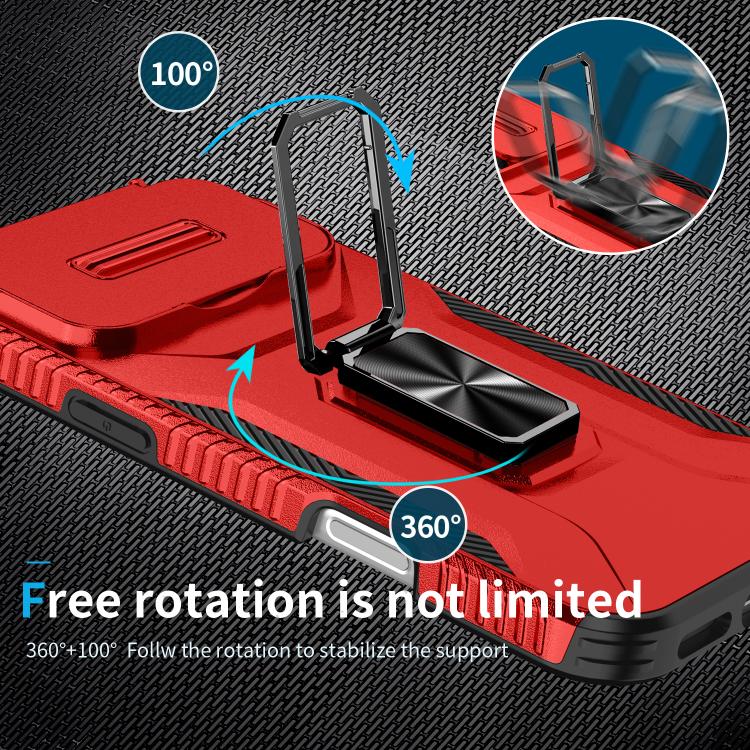 For iPhone 17 Pro Max Sliding Camshield Holder Phone Case