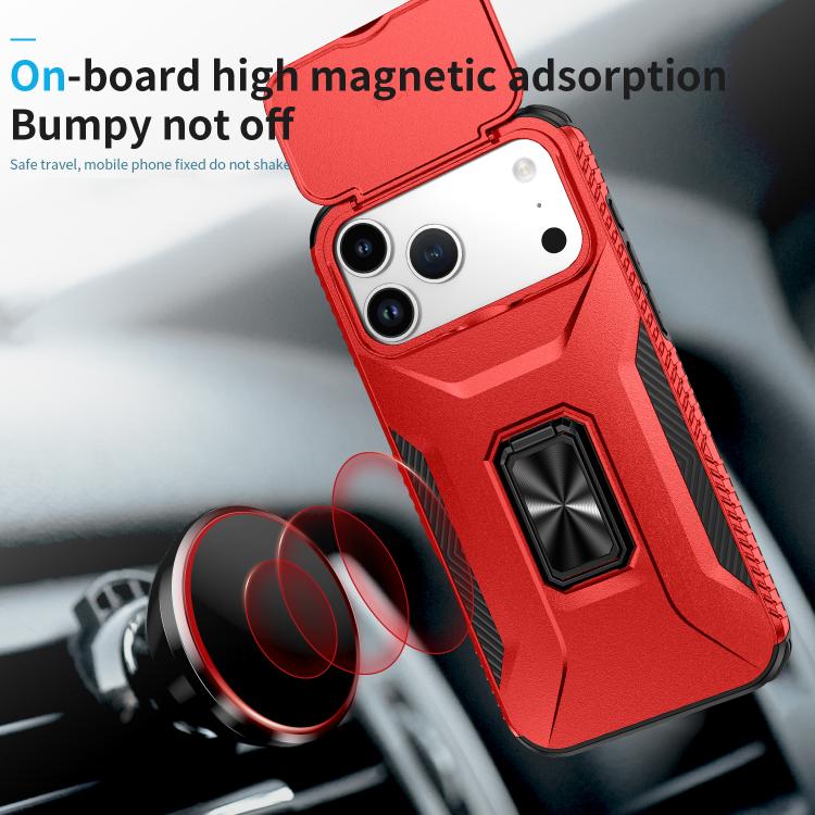 For iPhone 17 Pro Max Sliding Camshield Holder Phone Case