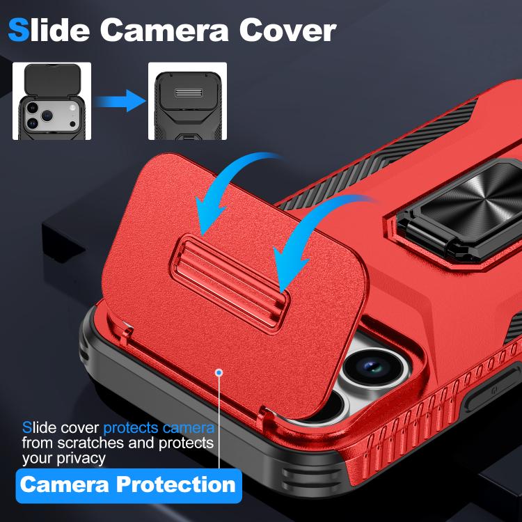 For iPhone 17 Pro Max Sliding Camshield Holder Phone Case