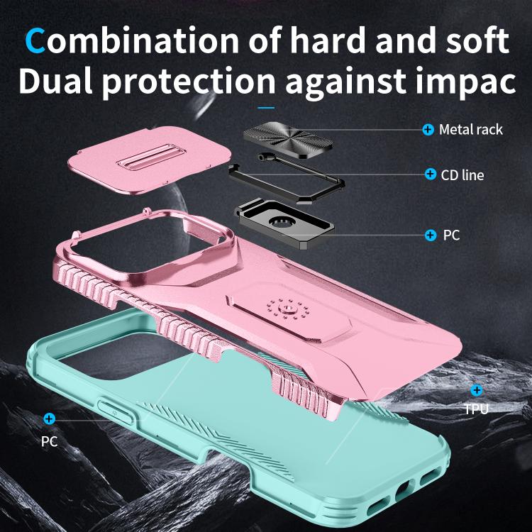 For iPhone 17 Pro Max Sliding Camshield Holder Phone Case
