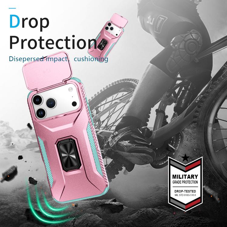 For iPhone 17 Pro Max Sliding Camshield Holder Phone Case