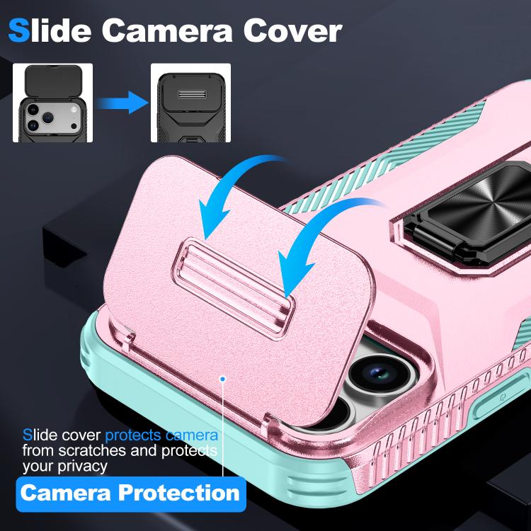 For iPhone 17 Pro Max Sliding Camshield Holder Phone Case