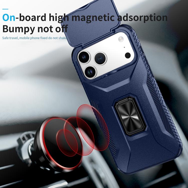 For iPhone 17 Pro Max Sliding Camshield Holder Phone Case
