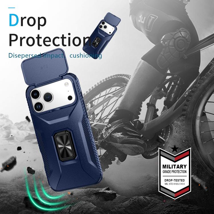 For iPhone 17 Pro Max Sliding Camshield Holder Phone Case