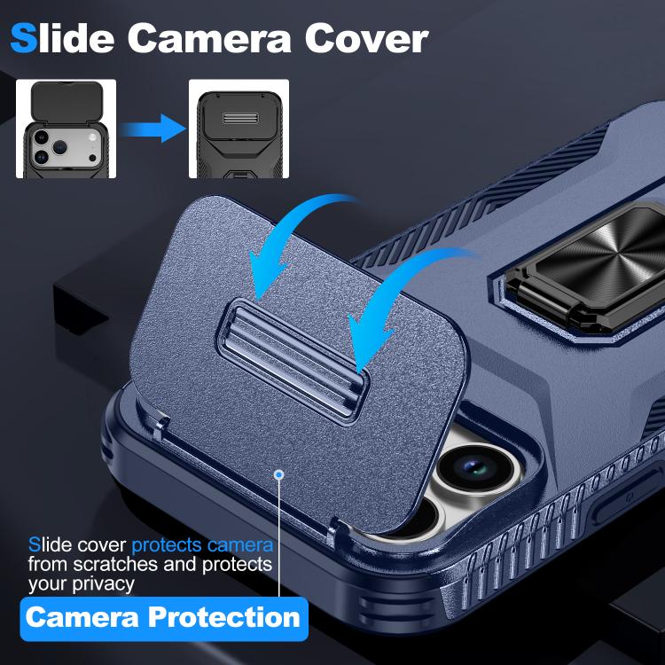 For iPhone 17 Pro Max Sliding Camshield Holder Phone Case
