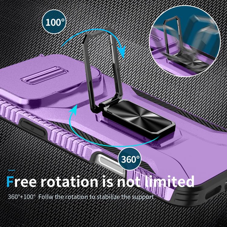 For iPhone 17 Pro Max Sliding Camshield Holder Phone Case