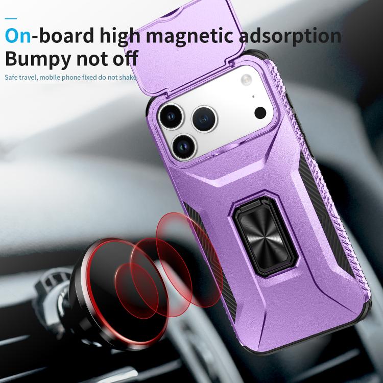 For iPhone 17 Pro Max Sliding Camshield Holder Phone Case