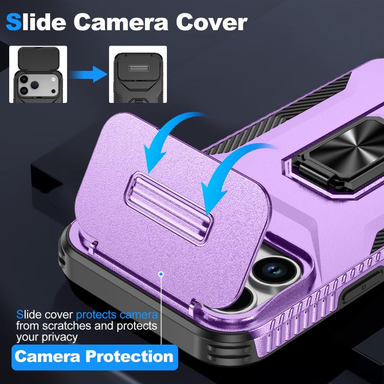 For iPhone 17 Pro Max Sliding Camshield Holder Phone Case