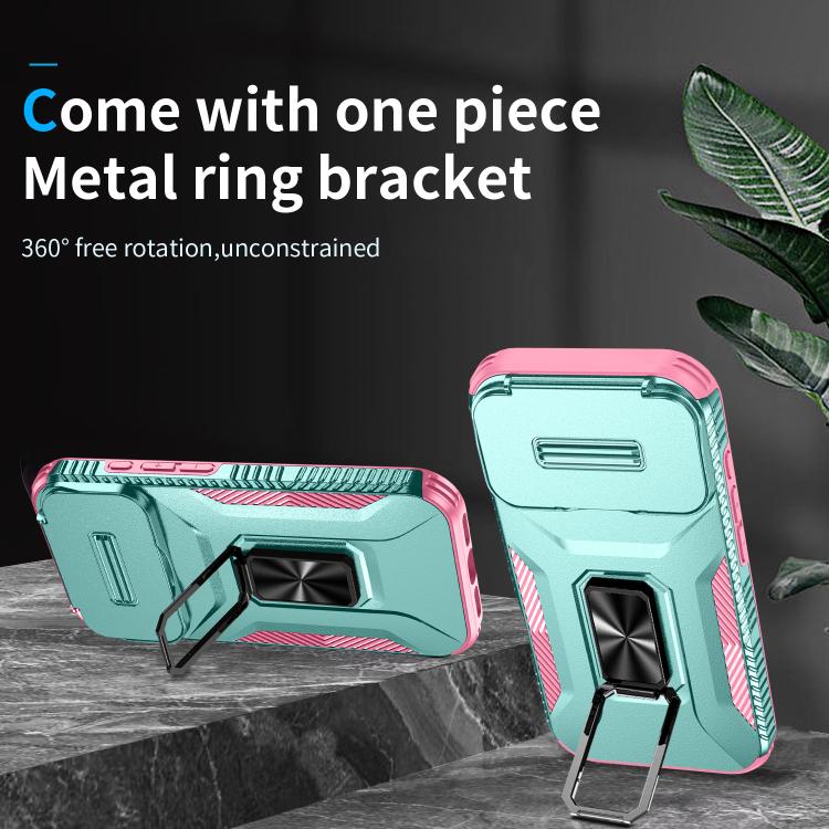 For iPhone 17 Pro Sliding Camshield Holder Phone Case