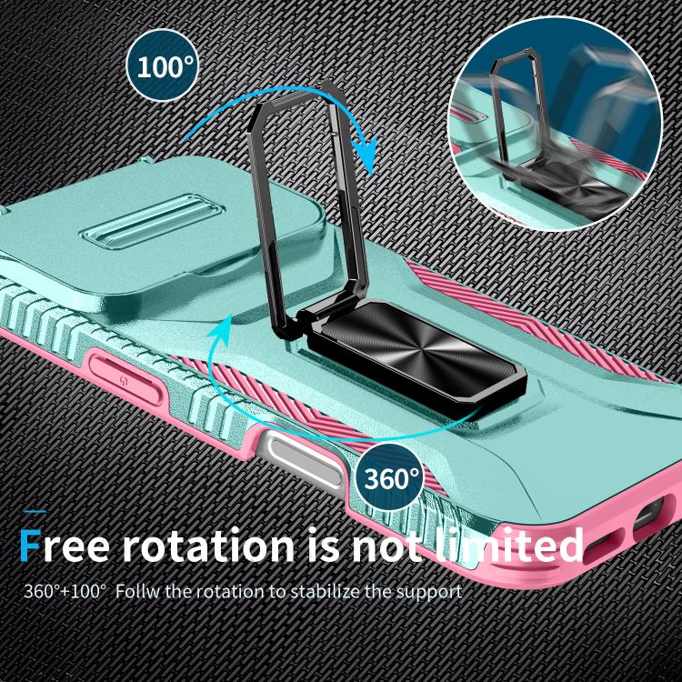For iPhone 17 Pro Sliding Camshield Holder Phone Case