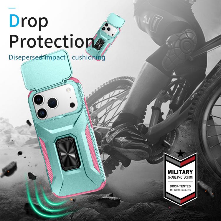 For iPhone 17 Pro Sliding Camshield Holder Phone Case