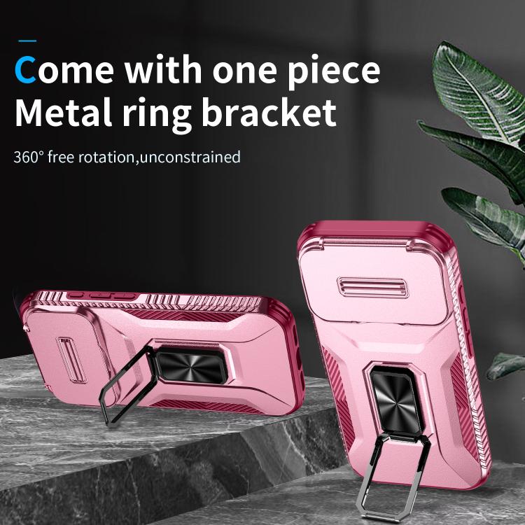For iPhone 17 Pro Sliding Camshield Holder Phone Case