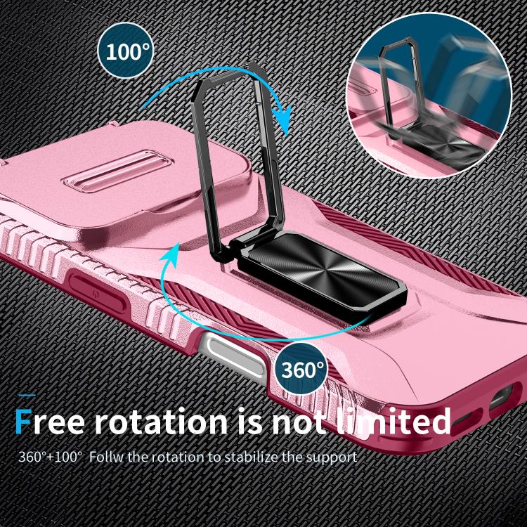 For iPhone 17 Pro Sliding Camshield Holder Phone Case