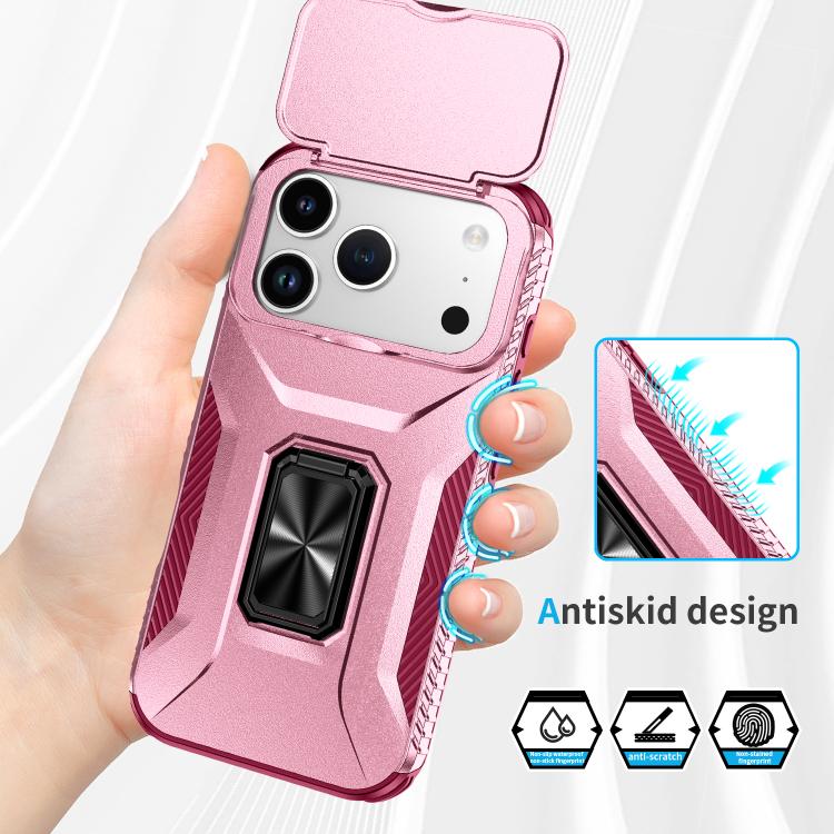 For iPhone 17 Pro Sliding Camshield Holder Phone Case