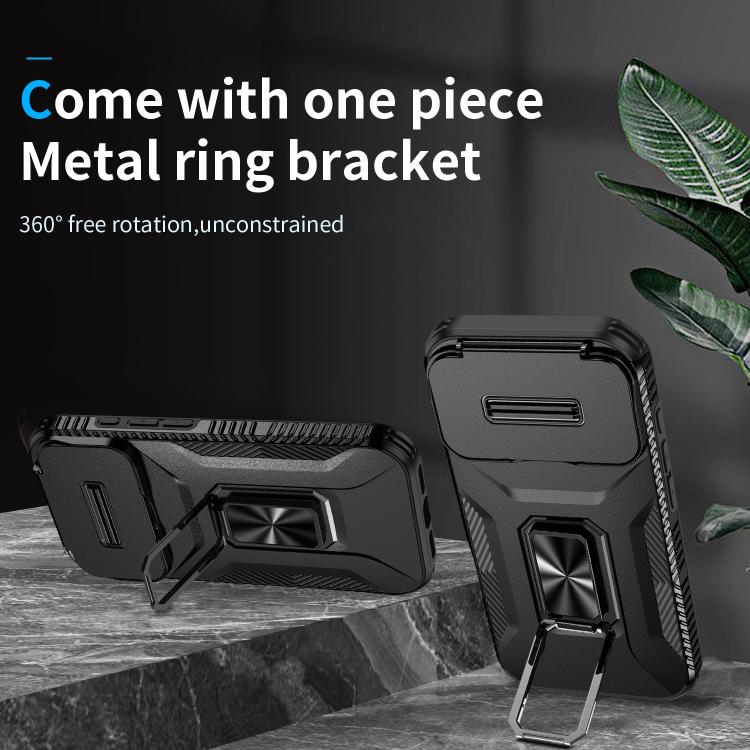 For iPhone 17 Pro Sliding Camshield Holder Phone Case