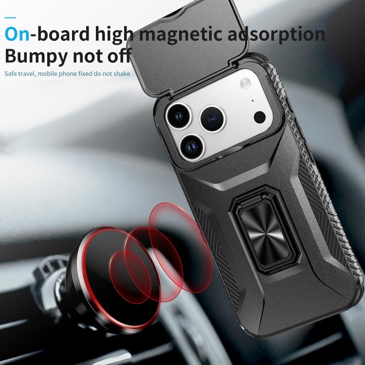 For iPhone 17 Pro Sliding Camshield Holder Phone Case