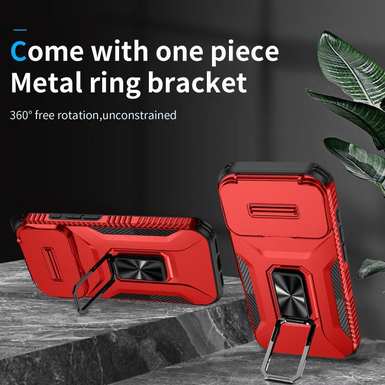 For iPhone 17 Pro Sliding Camshield Holder Phone Case