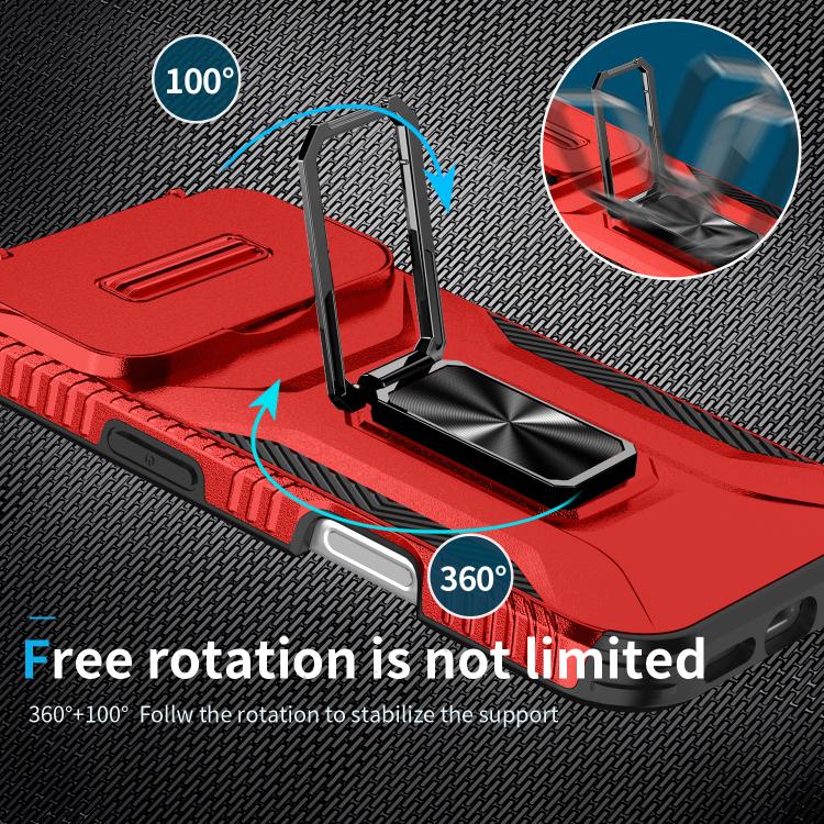 For iPhone 17 Pro Sliding Camshield Holder Phone Case