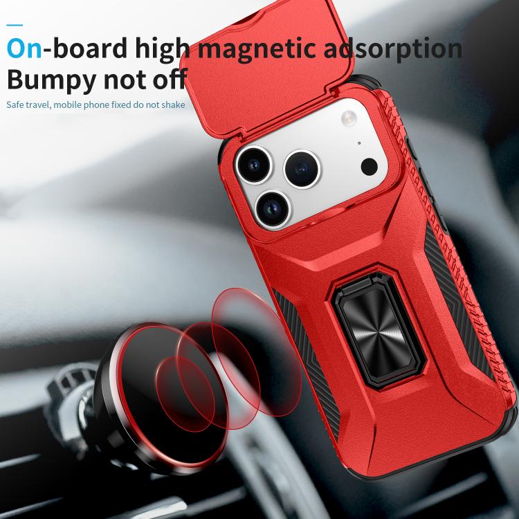 For iPhone 17 Pro Sliding Camshield Holder Phone Case