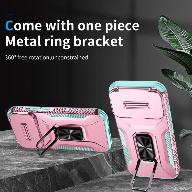 For iPhone 17 Pro Sliding Camshield Holder Phone Case