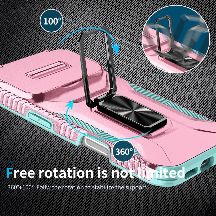 For iPhone 17 Pro Sliding Camshield Holder Phone Case
