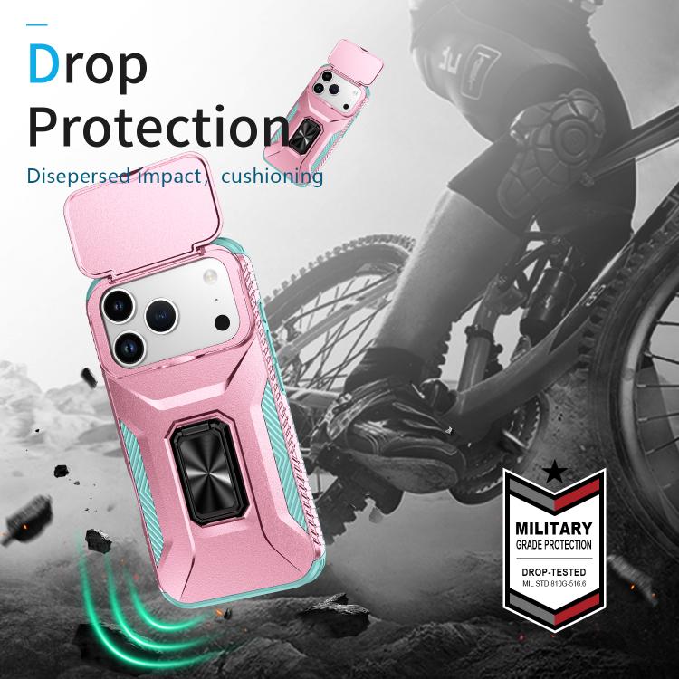 For iPhone 17 Pro Sliding Camshield Holder Phone Case