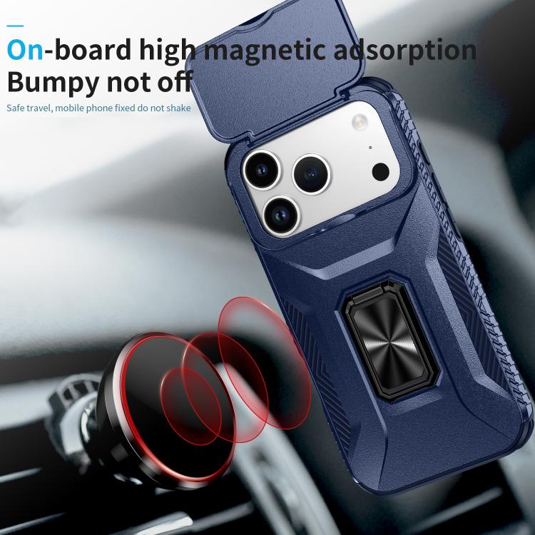 For iPhone 17 Pro Sliding Camshield Holder Phone Case