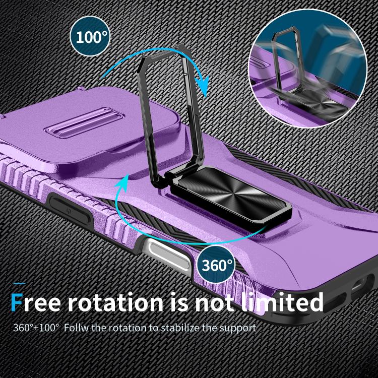 For iPhone 17 Pro Sliding Camshield Holder Phone Case