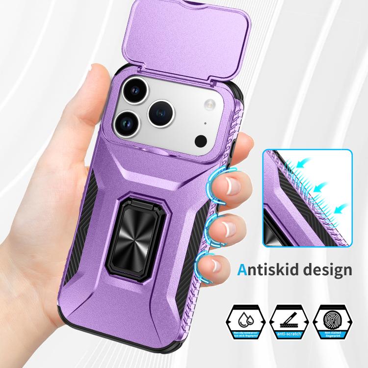 For iPhone 17 Pro Sliding Camshield Holder Phone Case