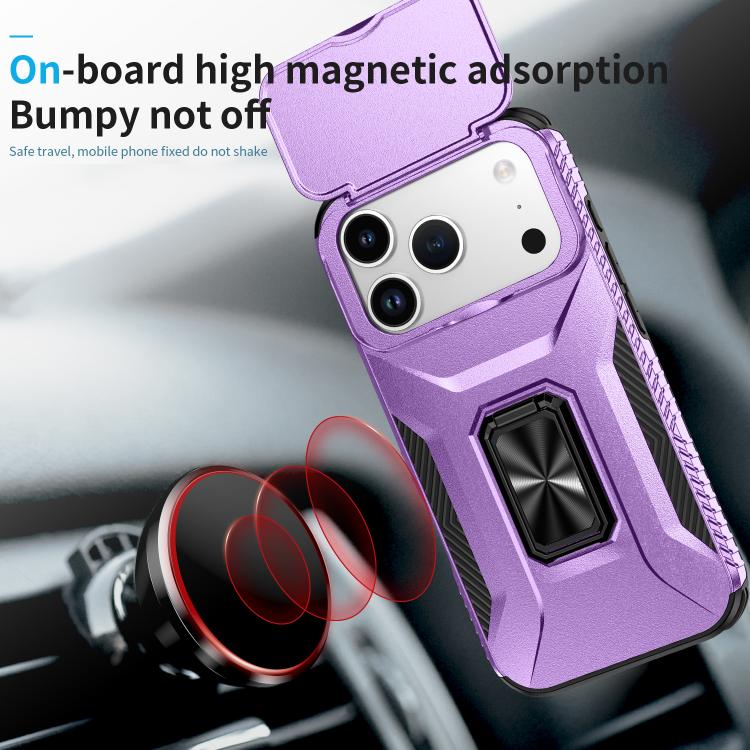 For iPhone 17 Pro Sliding Camshield Holder Phone Case