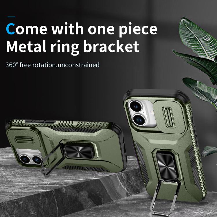 For iPhone 17 Sliding Camshield Holder Phone Case