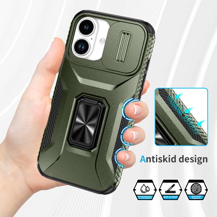For iPhone 17 Sliding Camshield Holder Phone Case