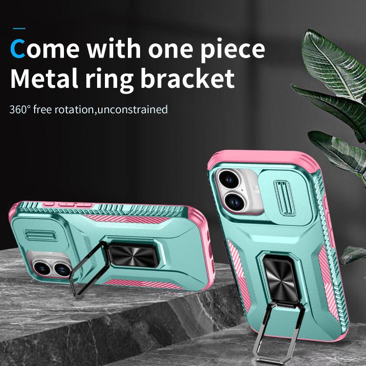 For iPhone 17 Sliding Camshield Holder Phone Case