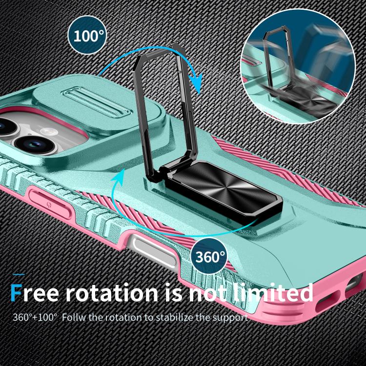 For iPhone 17 Sliding Camshield Holder Phone Case