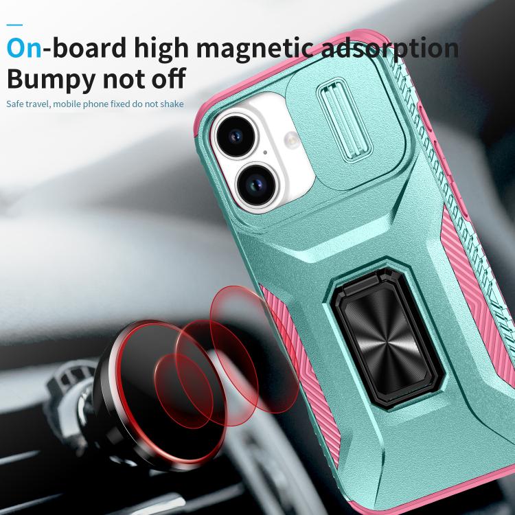 For iPhone 17 Sliding Camshield Holder Phone Case
