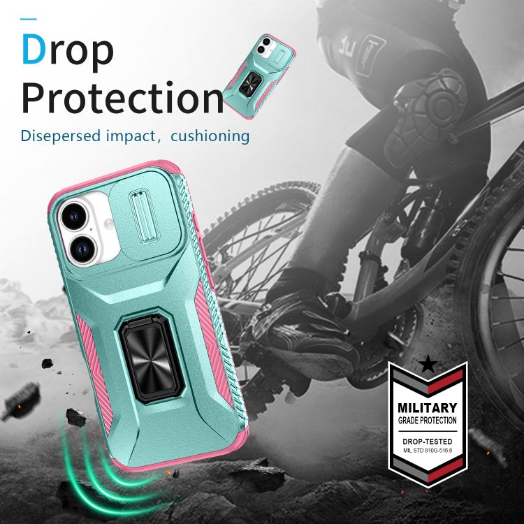 For iPhone 17 Sliding Camshield Holder Phone Case
