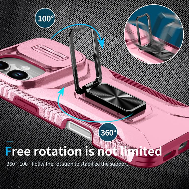 For iPhone 17 Sliding Camshield Holder Phone Case