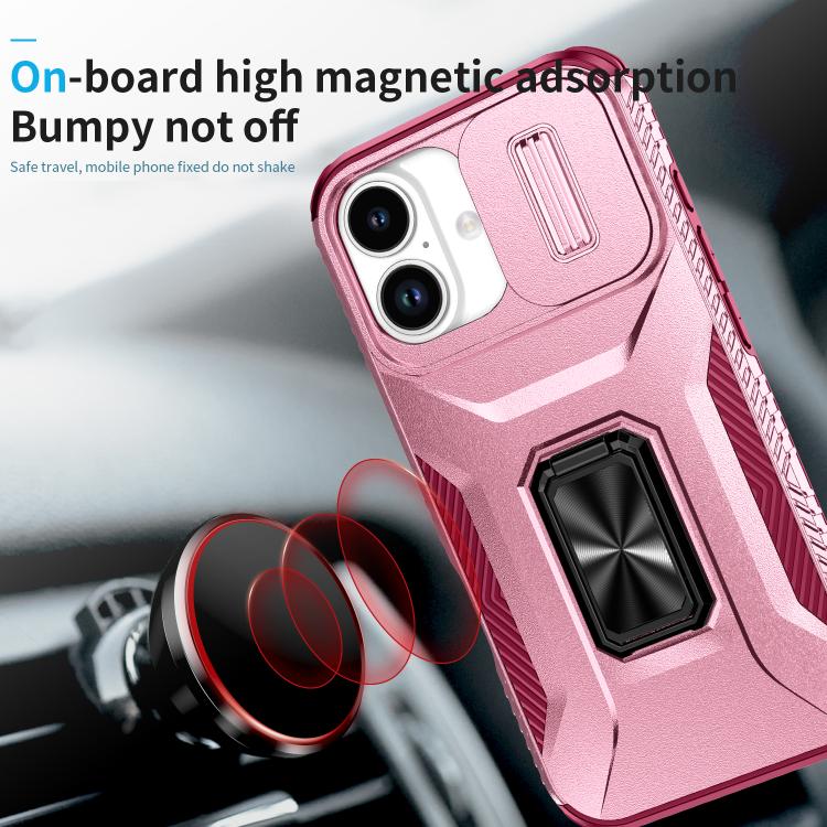 For iPhone 17 Sliding Camshield Holder Phone Case