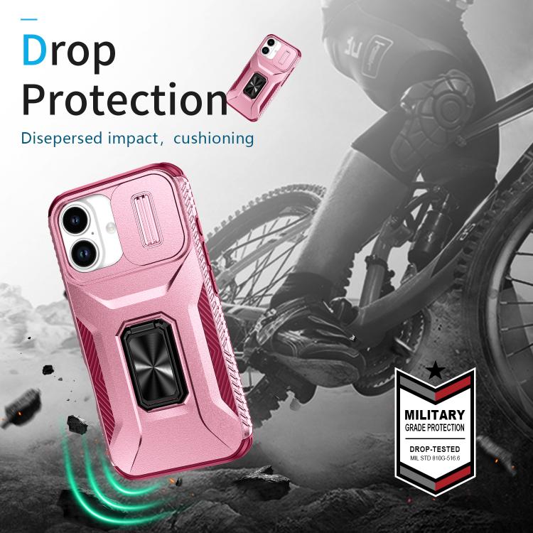For iPhone 17 Sliding Camshield Holder Phone Case