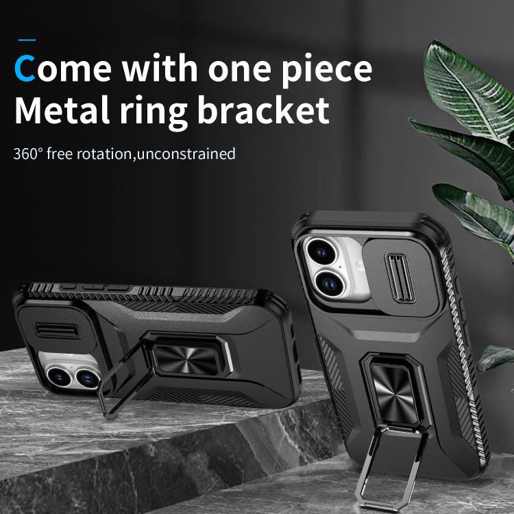 For iPhone 17 Sliding Camshield Holder Phone Case