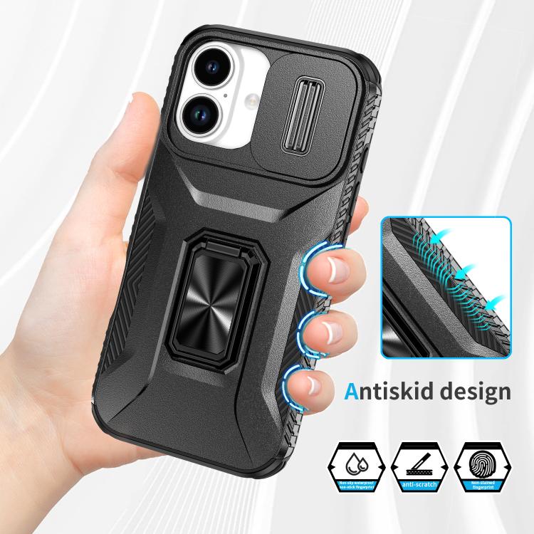 For iPhone 17 Sliding Camshield Holder Phone Case