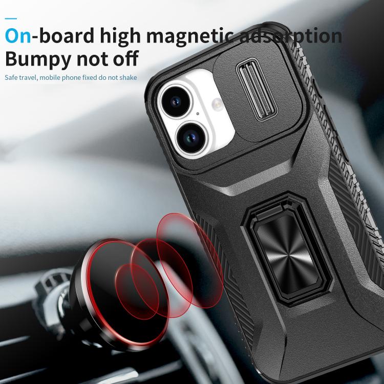 For iPhone 17 Sliding Camshield Holder Phone Case