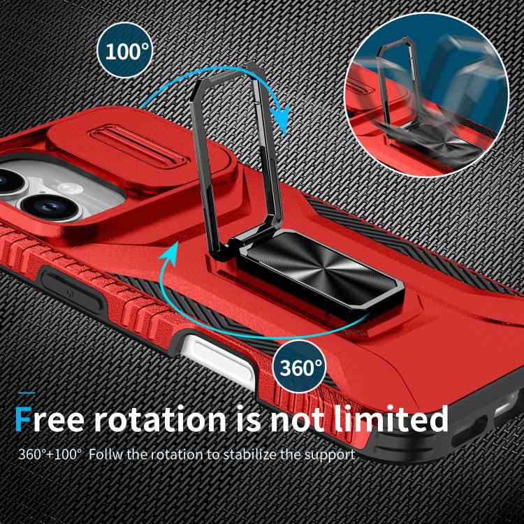 For iPhone 17 Sliding Camshield Holder Phone Case