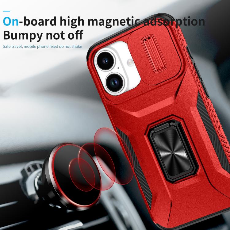 For iPhone 17 Sliding Camshield Holder Phone Case